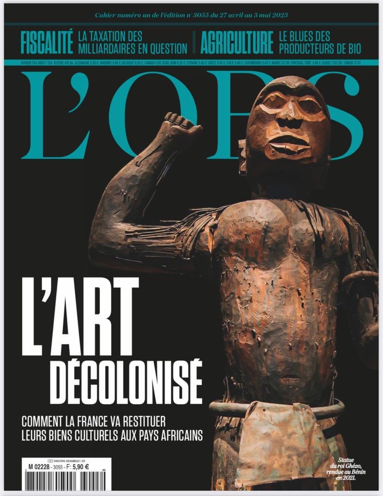 L’art décolonisé. L’art des colonisés. @lobs 
#Calembours #LaRevueDePresque #LeBmgTalk