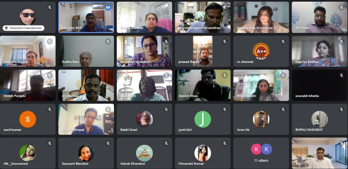 IGNOU RC Chennai &amp; School of Foreign Language (SOFL) #IGNOU jointly organized an Induction meeting of the M A (French) students enrolled in January 2023 session.