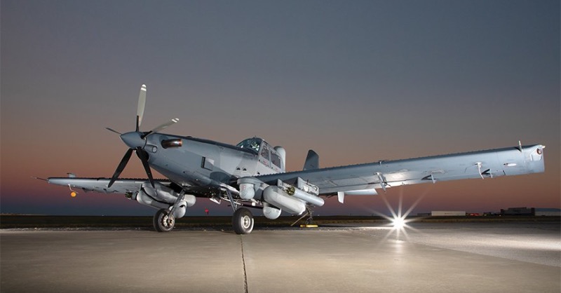 NationalDefense's tweet photo. SOCOM's New Recon Aircraft to Pack Big Punch | Story by Jan Tegler | #SpecialOperationsCommand #AirPower