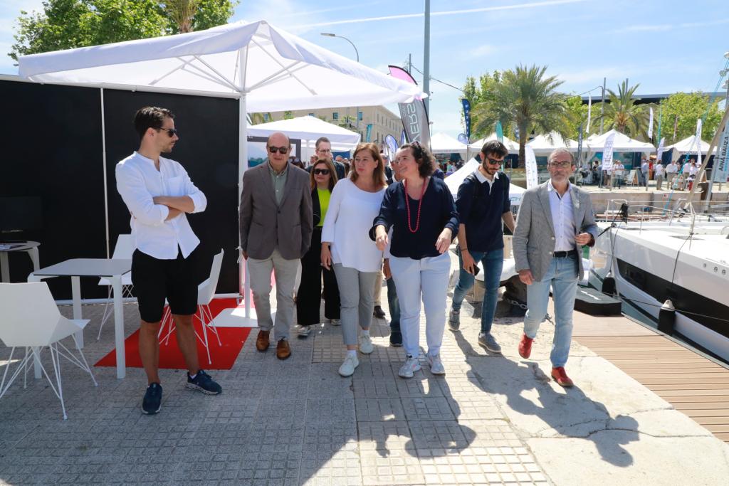 PresidenciaGOIB's tweet image. ⛵️La consellera de Presidència @GarridoMercedes 
ha assistit a l'acte d'inici de la Fira nàutica Palma International Boat Show #pibs23.