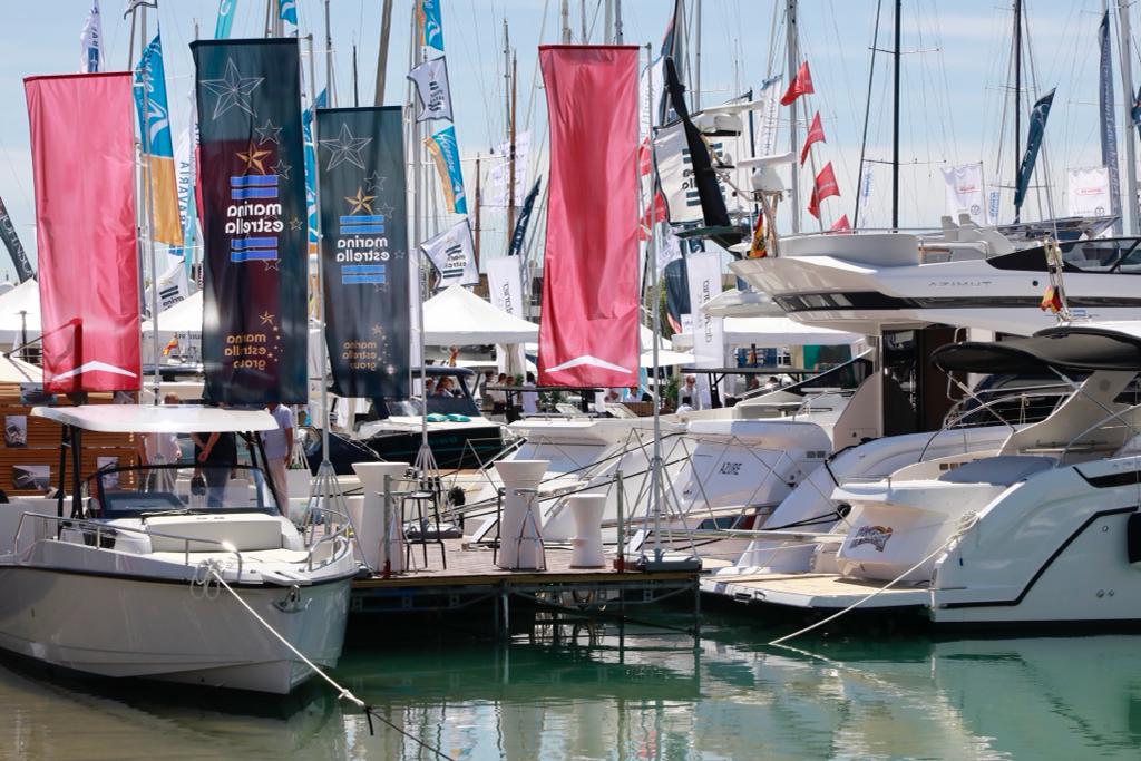 PresidenciaGOIB's tweet image. ⛵️La consellera de Presidència @GarridoMercedes 
ha assistit a l'acte d'inici de la Fira nàutica Palma International Boat Show #pibs23.