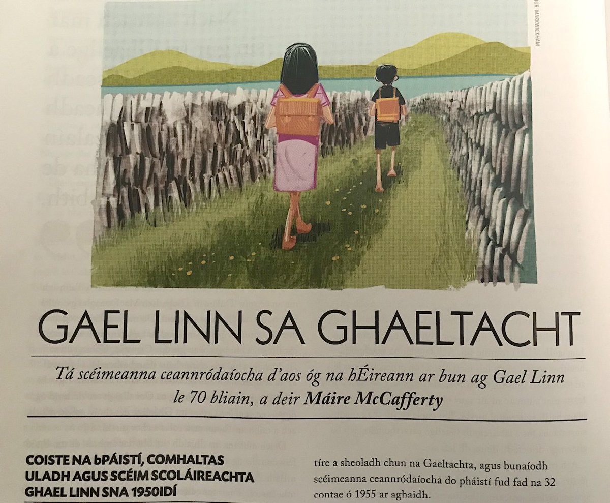 MaireMcCafferty's tweet photo. 🧵 An-sásta go mbeidh alt ó mo pheann in @IrisComhar mhí Bealtaine!
Delighted to have an article included in the May edition of @IrisComhar !
Míle buíochas to all at Comhar!
I'll be adding some interesting photos here on #CoistenabPáistí & @GaelLinn 's youth #Gaeltacht schemes https://t.co/glipBIngUp