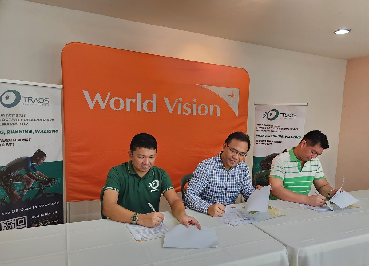 worldvisionph's tweet photo. Together, we are #OneForChildren!
We are grateful to Traqs Philippines for partnering with #WorldVisionPH in creating a better future for vulnerable children, families, and communities!
Photos from Traqs Philippines Facebook Page https://t.co/lVjApISMuY