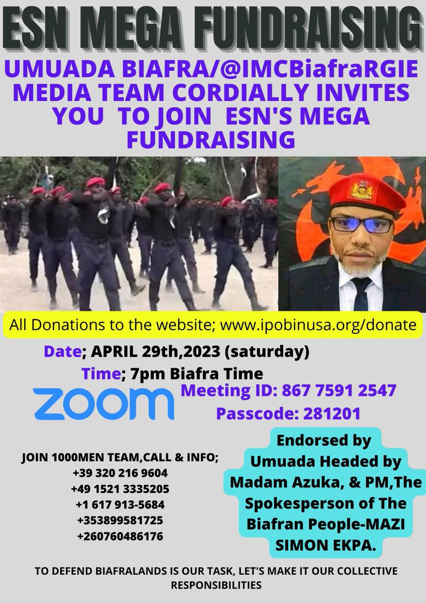 This Saturday, very important