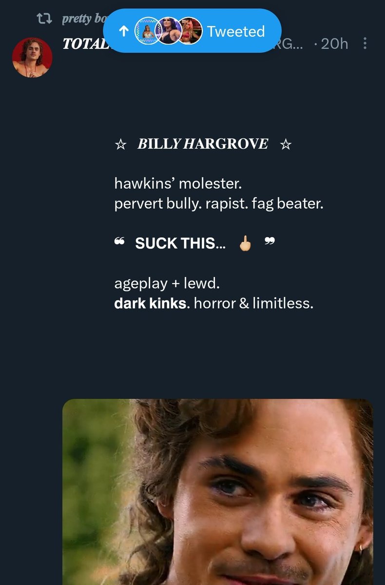 MrMayhemAEW's tweet photo. Ooc//
What the FUCK is this https://t.co/Rk5vwYo1tx
