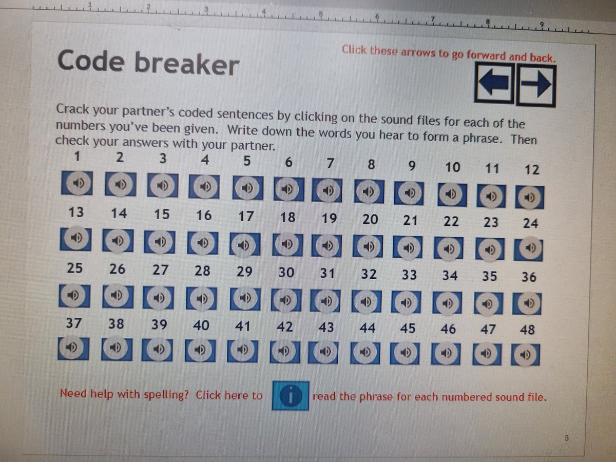 S1 Aural Input Flooding with Digital Scaffolding to Practise Listening and Talking Skills in French. Making and Breaking Sentence Codes to progress with spontaneous talking, comprehension, and translation! Awesome work!
<a href="/BrechinHigh1/">Brechin High School</a> 
#Achievement 
#Inclusion
#BrechinLearning