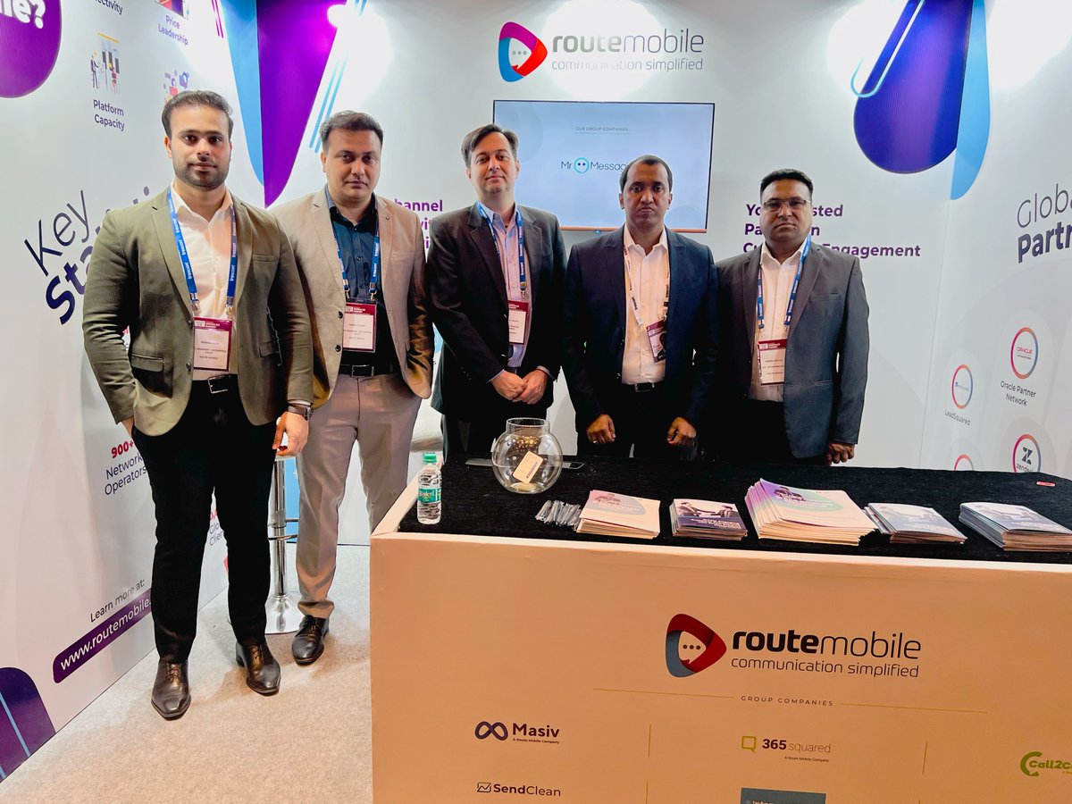 routemobile's tweet photo. We had an engaging day of networking and meetings at the #WorldCXSummit 2023, with our delegates forming several new connections.
#TresconCX #WCXSDelhi #CustomerExperience #Summit #IndustryEvent #RouteMobile #RouteItRight @TresconGlobal https://t.co/KgOoYHMSkd