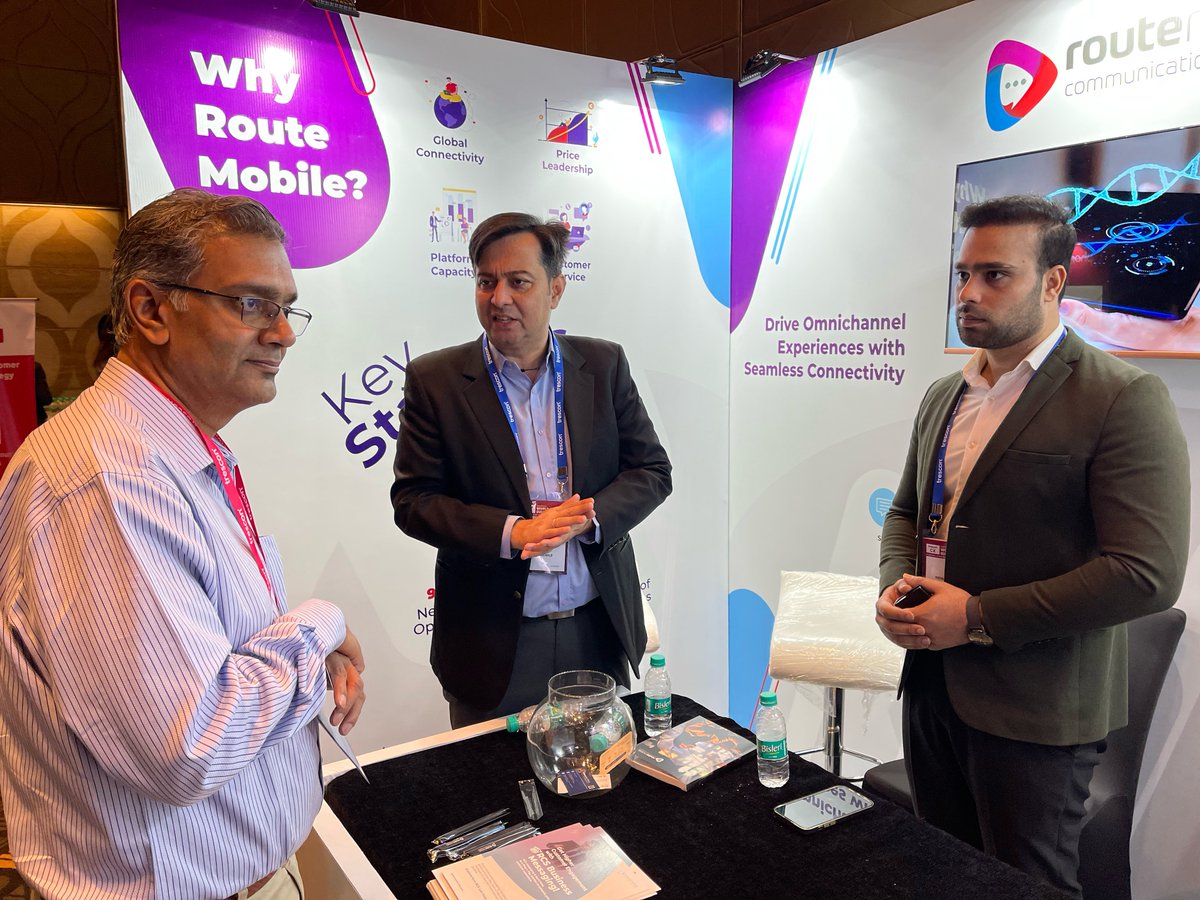routemobile's tweet photo. We had an engaging day of networking and meetings at the #WorldCXSummit 2023, with our delegates forming several new connections.
#TresconCX #WCXSDelhi #CustomerExperience #Summit #IndustryEvent #RouteMobile #RouteItRight @TresconGlobal https://t.co/KgOoYHMSkd