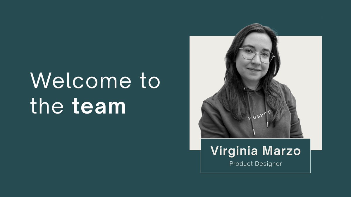 mushdesk's tweet photo. Exciting news at Mushdesk: we're thrilled to welcome @bloginia as our new Product Designer! 

Virginia brings a unique background in psychology and UX design, and we can't wait to see her skills in action.

Discover more about below 👇 https://t.co/2Tth3qrOFm