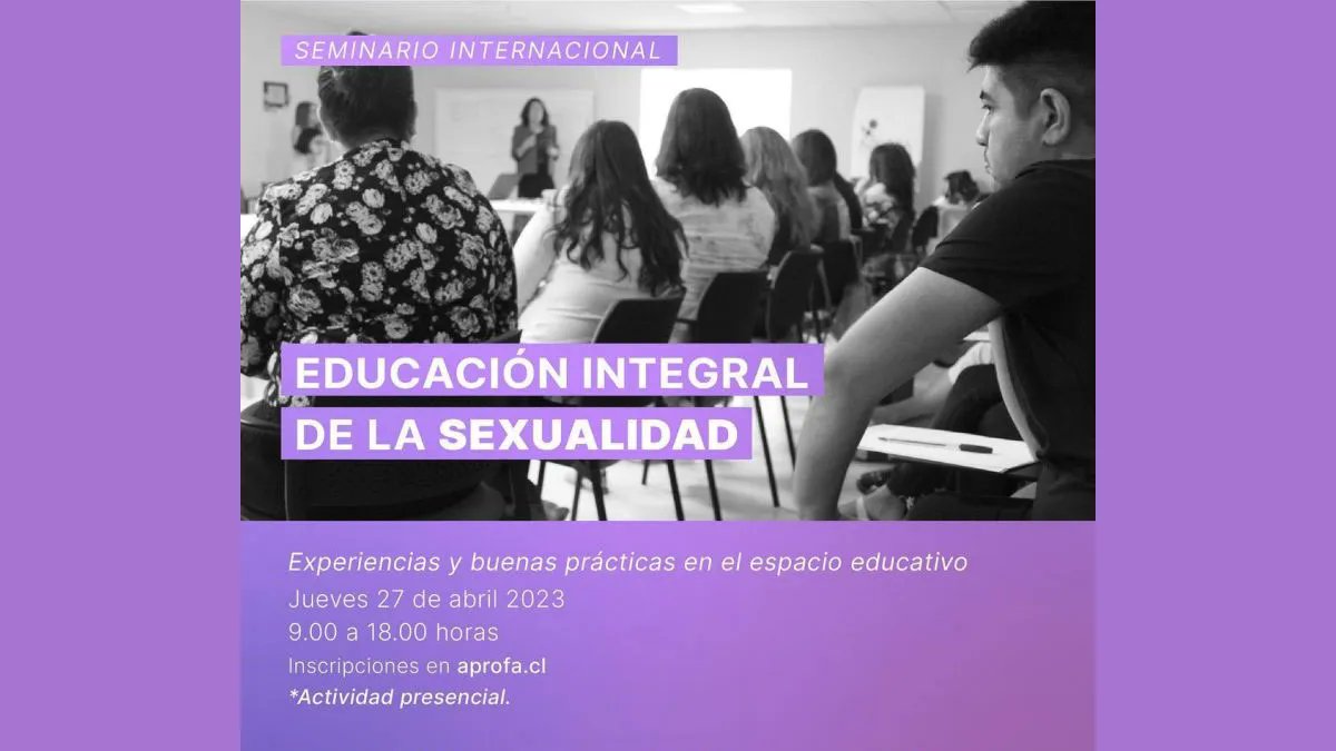infogatecl's tweet image. #SOCIEDAD: Realizarán primer Seminario Internacional en Educación Integral de la Sexualidad en Chile. Todos los detalles aquí: buff.ly/3HhPa3W #APROFA