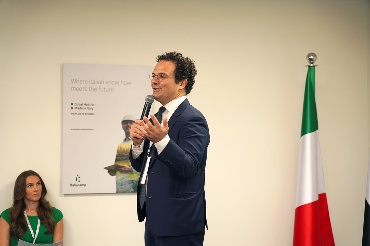 🇦🇪🇮🇹Oggi ha aperto le sue porte l’Italiacamp Dubai Hub for Made in Italy: il primo hub internazionale di Italiacamp, un ponte per le aziende, istituzioni e università che vogliono espandere il loro business e il loro know how in Medio Oriente, Nord Africa e Sud Est Asiatico.