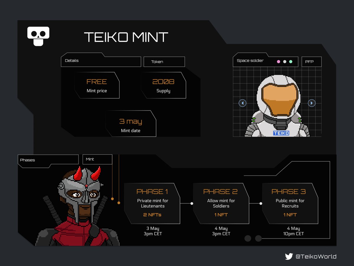 Recruitment in progress.

Enemy approaching. 

Get ready for battle.