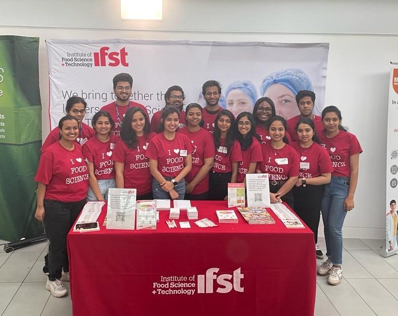 ZERO2FIVE_'s tweet photo. .@CardiffMet’s Food Science and Technology student ambassadors have an important role to play in today’s @IFSTNews Spring Conference. Thanks for your contribution – it’s great to see the next generation of food scientists getting involved. https://t.co/62BEkCIem5