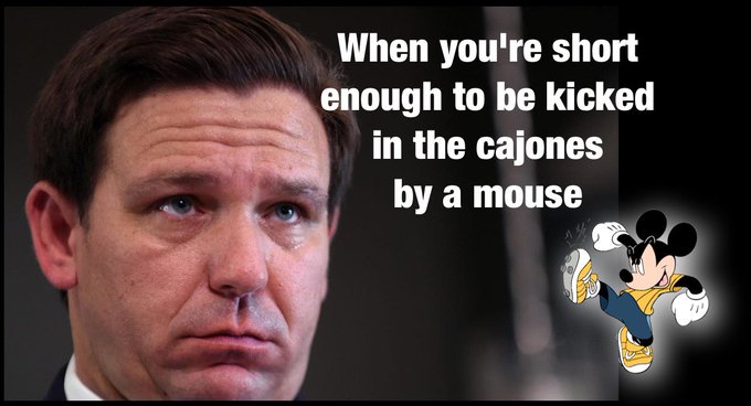 atownsquare's tweet photo. Yeah, like Disney is going to just sit there and let you treat them like this. #RemoveDeSantis https://t.co/uZOihZPzmg