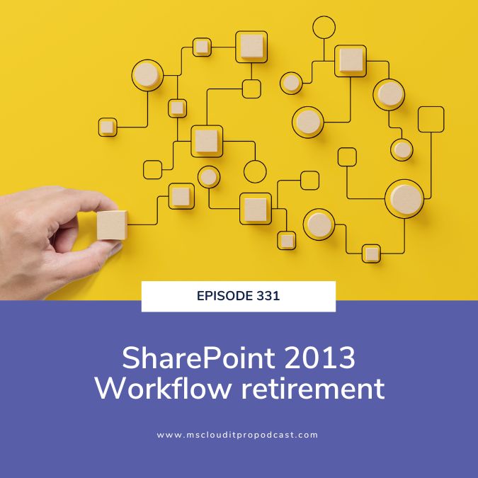 msclouditpro's tweet image. In Episode 331, @benstegink and @ciphertxt dive into the announcement of the retirement of #SharePoint2013 #Workflows and the release of #SharePointWorkflow Manager for #SharePointServer 2013, 2016, 2019 and Subscription Edition. bit.ly/3L8BARr #podcast