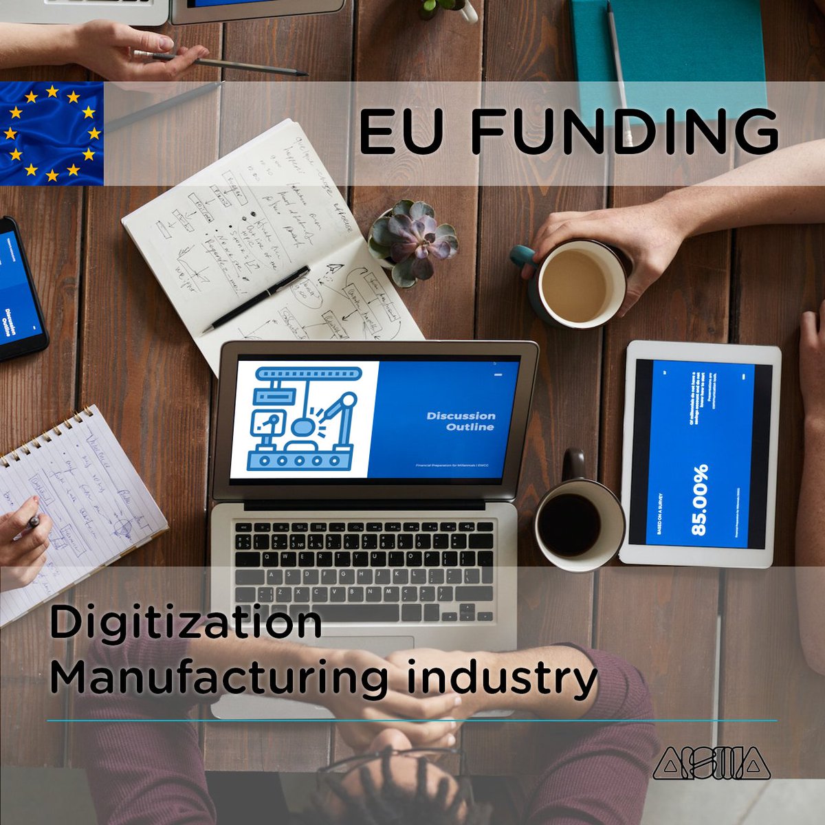 In che modo i finanziamenti dell'UE possono aiutarti a digitalizzare la tua industria manifatturiera? 

Leggi il nostro articolo sul blog e contattaci per la collaborazione: lnkd.in/dXD2qZ-n

#EUfunding #EUprojects #Manufacturing #Digitization