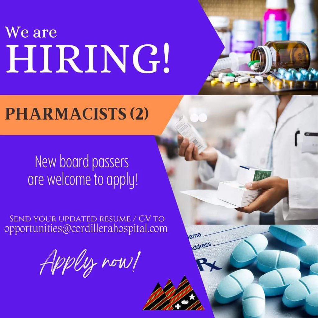 __ggrae's tweet photo. Cordillera Hospital of the Divine Grace is now hiring! 

Location: Puguis, La Trinidad, Benguet https://t.co/hggoGtxAPn