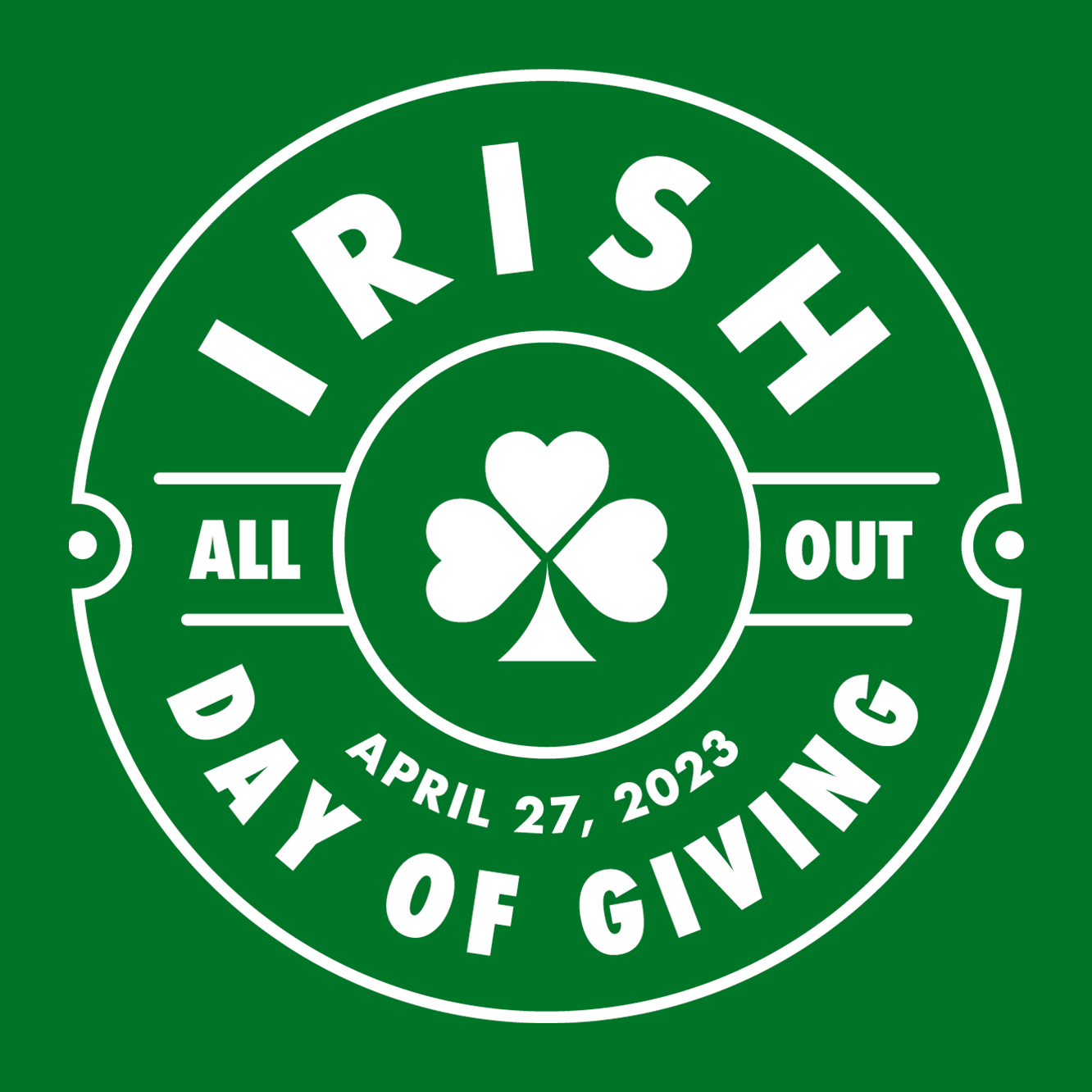 Cathedral HS on Twitter to the AllOutIrish Day of Giving! We