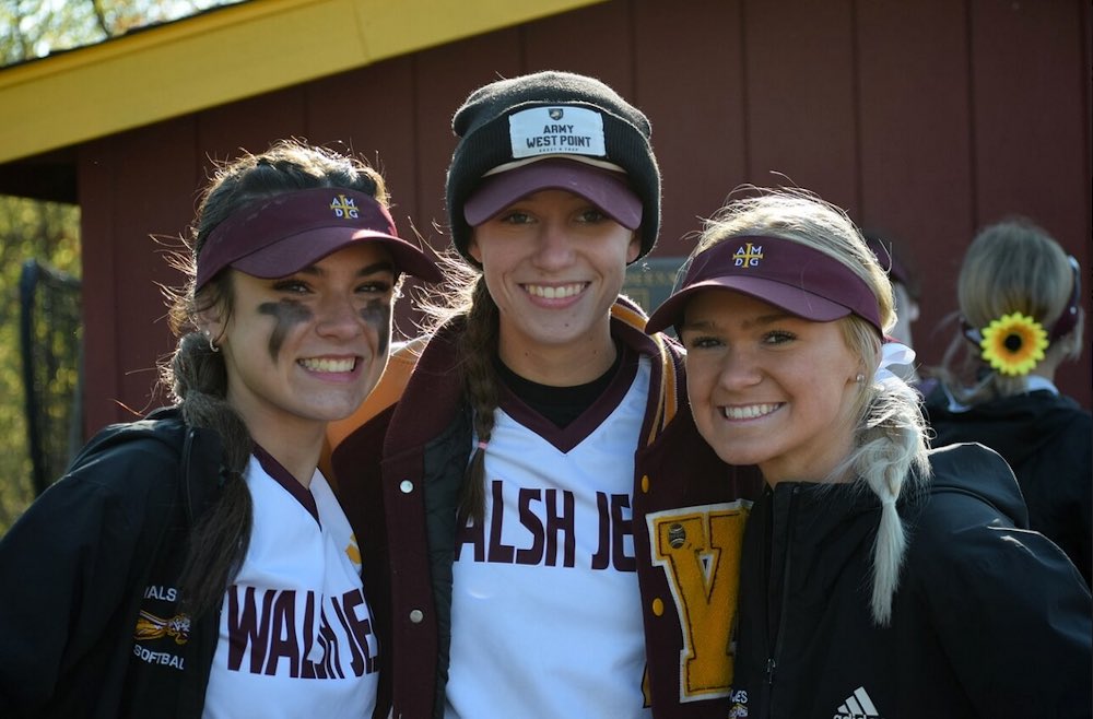 WalshJesuitSB's tweet photo. WJ Softball picked up the win yesterday 13-2 over Padua. 

@mcgeemckayla picked up her 6th straight win in the circle. 

@EllaGirard2026 went 2-2 with 3 runs

@natalie_eich @bwise2024 @andreamansbery3 @CaleighShaulis each had doubles. 

#WJSoftball #LetsBeLegendary https://t.co/vZb3LNWfV1