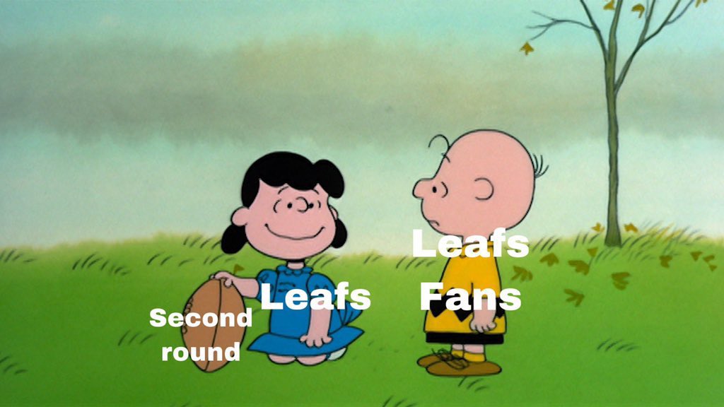 michaelnjay's tweet photo. Game day!!! Is this the day Lucy finally lets us kick the football?? #GoLeafsGo #LeafsForever https://t.co/EKlCuDOfGH
