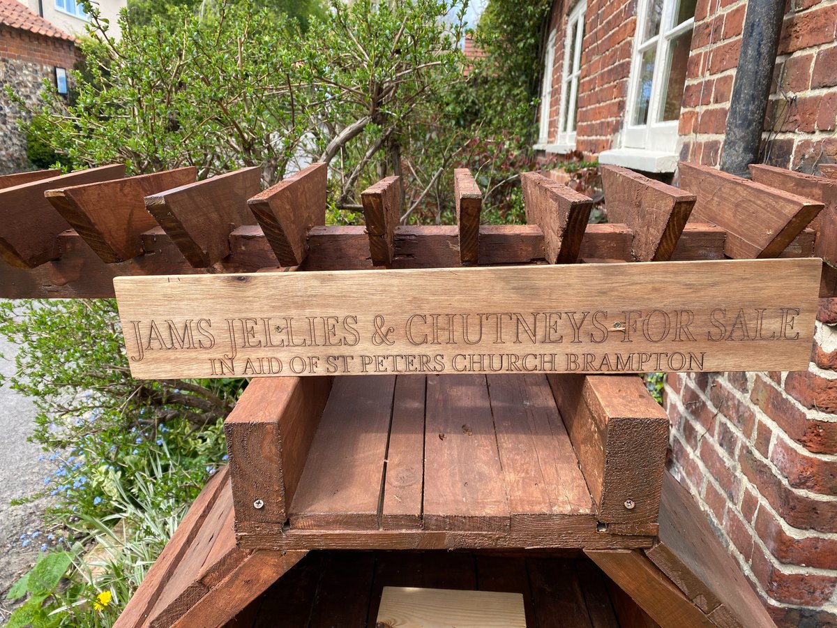 Well done to Mr Ecclestone's DT group, who made and delivered a produce stand for the local village of Brampton. @AHS_ICE @AHS_Nurture <a href="/aylshamhigh/">Aylsham High</a>