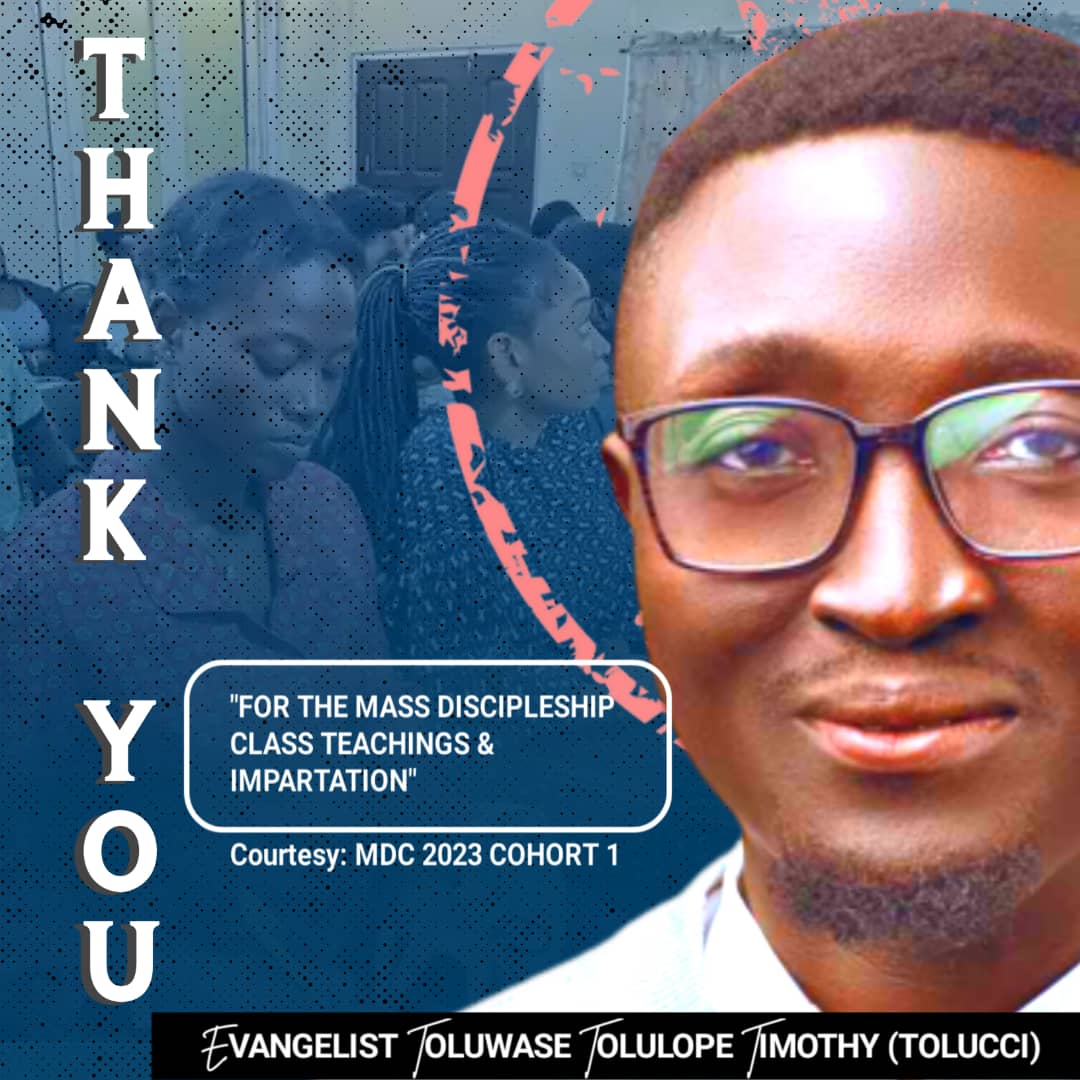 Oreofe_atanda's tweet photo. If rivers of gratitude could flow from our lips, they would barely express the countenance of our hearts.
These past weeks have confirmed that God still entrusts men with lives and you are worthy of double honour.
#Tolucci_ng #mass_movement #mdc_cohort1 #kingdomsdisciples https://t.co/bWBtLeu1l6