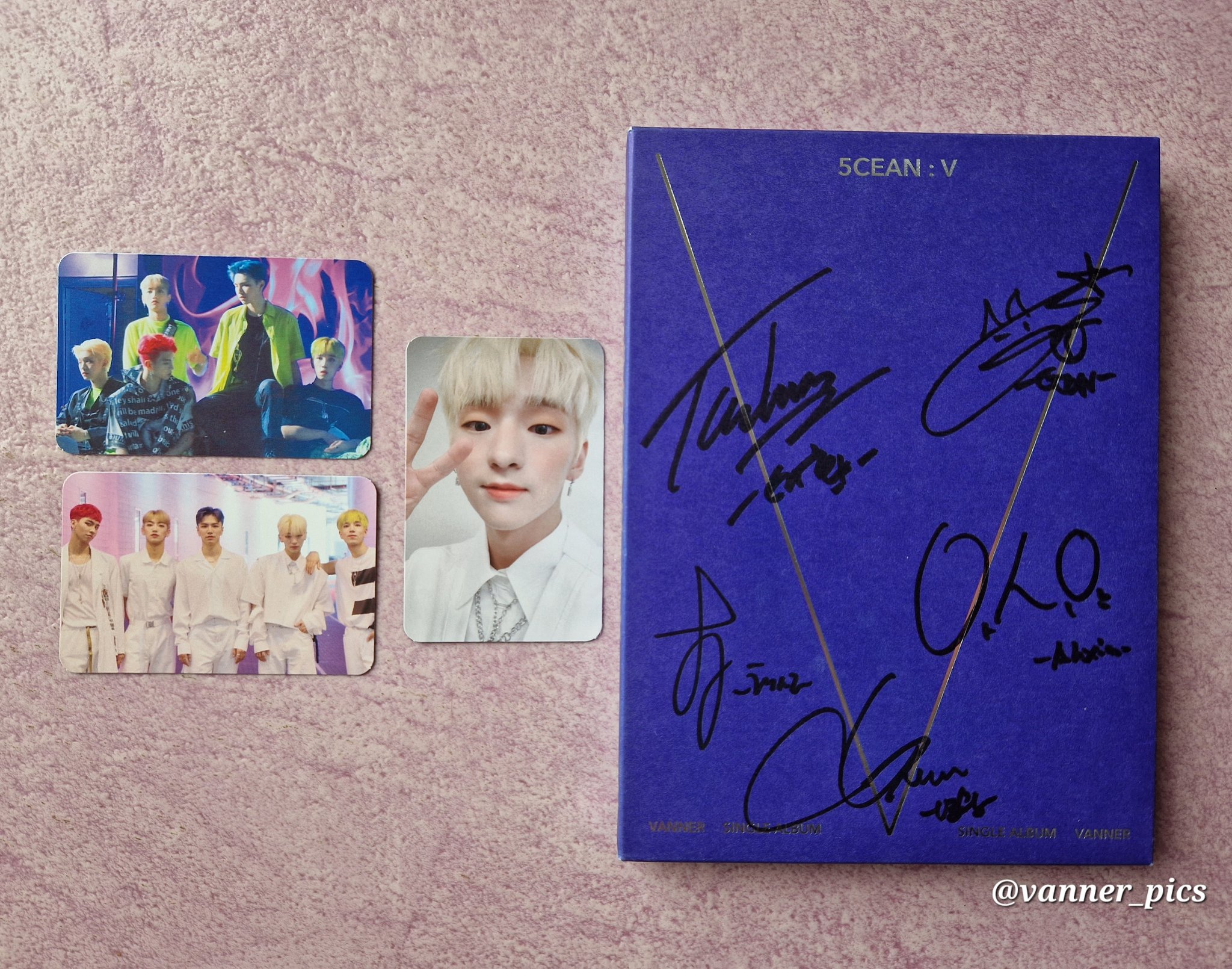 K-POP チェキ写真 VANNER ヘソン 혜성 ᴘʟᴜs♱ᴀʟᴘʜᴀ on X: 