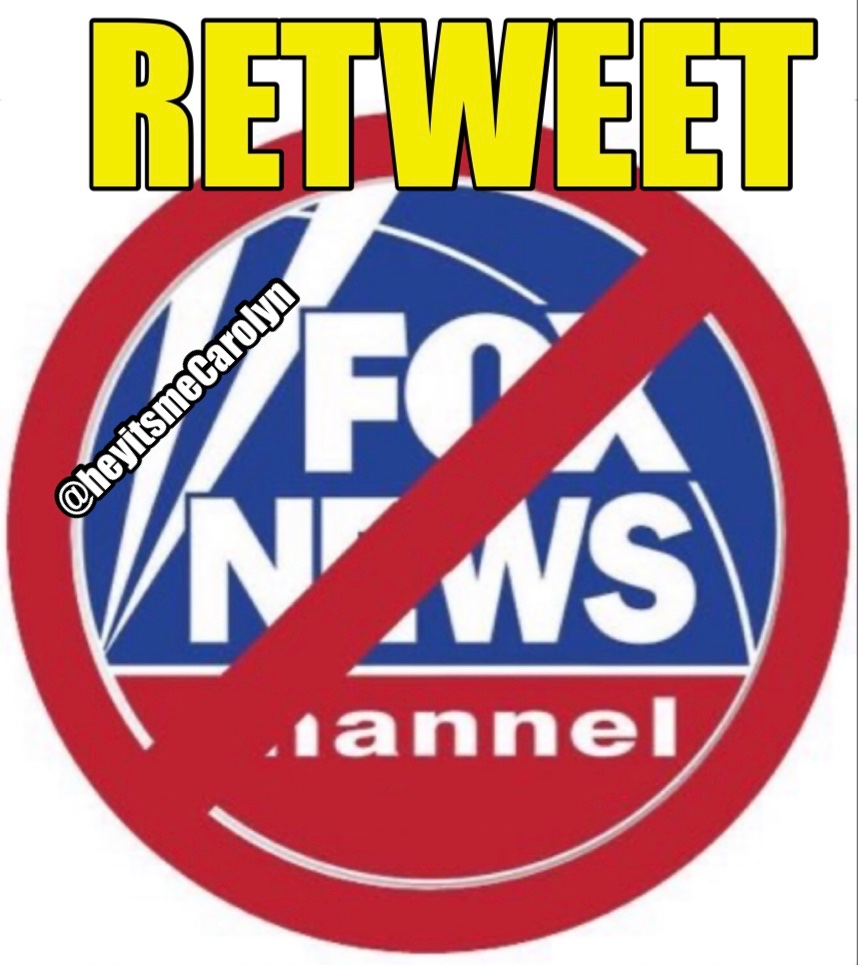 heyitsmeCarolyn's tweet photo. RT if you are 🚫BOYCOTTING🚫
👉👉 FOX NEWS‼️ https://t.co/kdq8rKjJM6