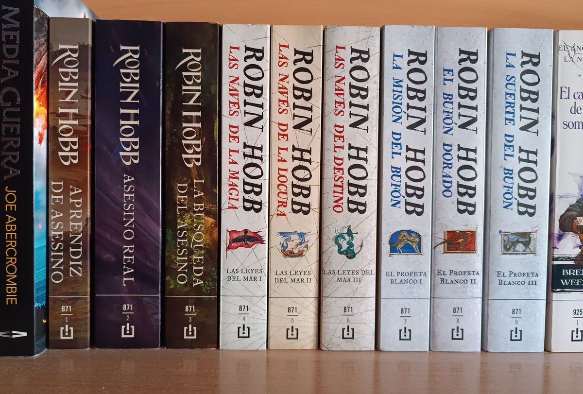 dcabrera_4's tweet photo. Disculpen el spam pero aquí hay nueve libros y no descansaré hasta que publiquen los siete que faltan + historias cortas + sagas independientes #QUEVUELVAROBINHOBB https://t.co/0oO1dO58Ir
