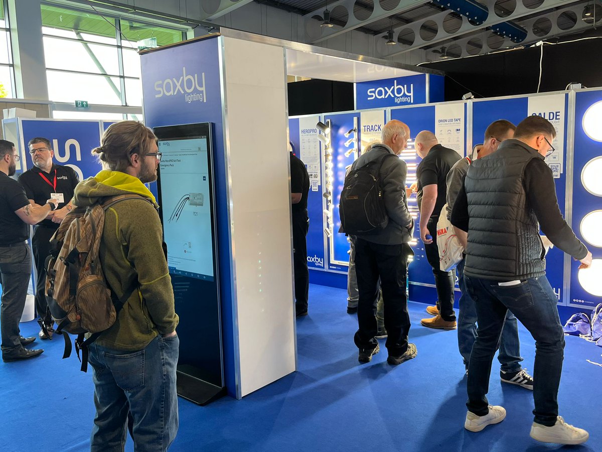 With a wide range of LED fittings for outdoor and indoor use, <a href="/saxbylighting/">Saxby Lighting</a> have all of your lighting requirements covered ✅

Speak to the team and see for yourself at #ElexShow