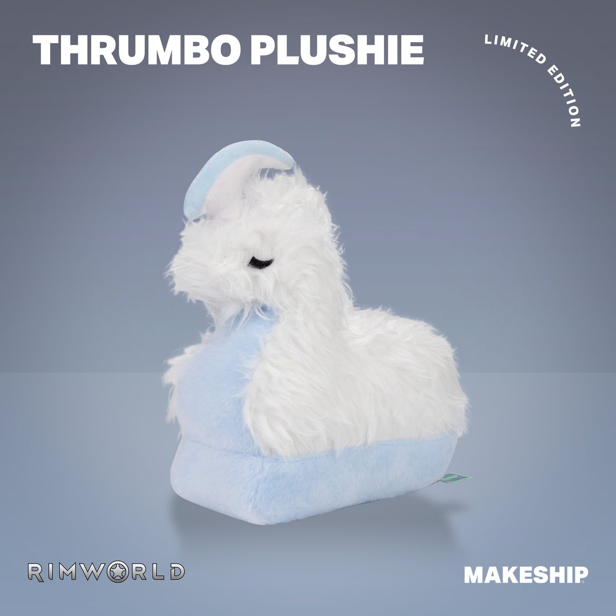 Rare thrumbos have wandered into the area! Get yours now before they move on! 

💙 makeship.com/products/thrum…