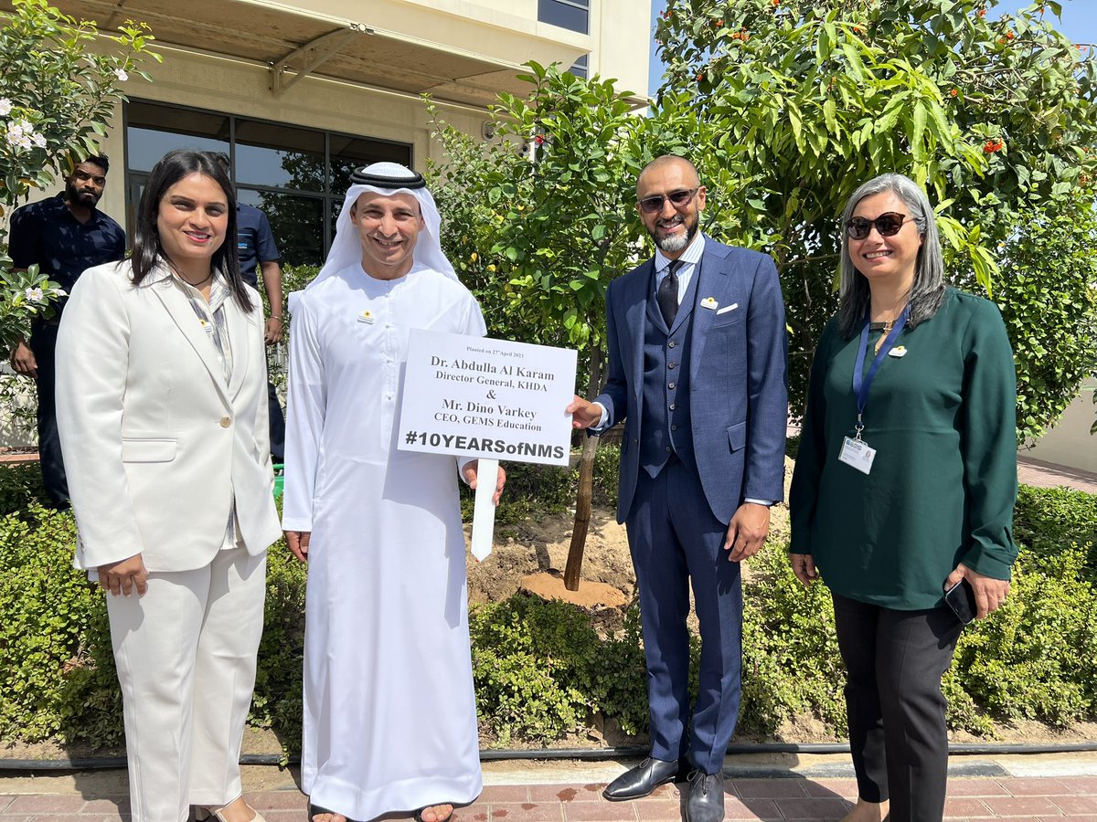 KHDA | هيئة المعرفة والتنمية البشرية بدبي (@khda) on Twitter photo Happy 10th anniversary to all the staff, students & parents of GEMS New Millennium School! Thank you for inviting us to be part of your celebrations - we had a great time.🥳
<a href="/gemsnms_alkhail/">GEMS NMS Alkhail</a> Happy 10th anniversary to all the staff, students & parents of GEMS New Millennium School! Thank you for inviting us to be part of your celebrations - we had a great time.🥳
<a href="/gemsnms_alkhail/">GEMS NMS Alkhail</a>