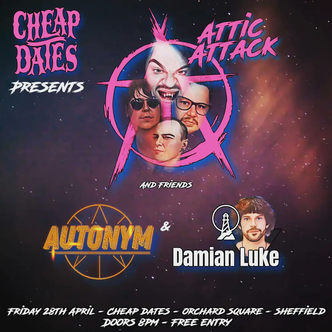 DamianLuke333's tweet photo. Tomorrow night in Sheffield https://t.co/4c7GS0mriz