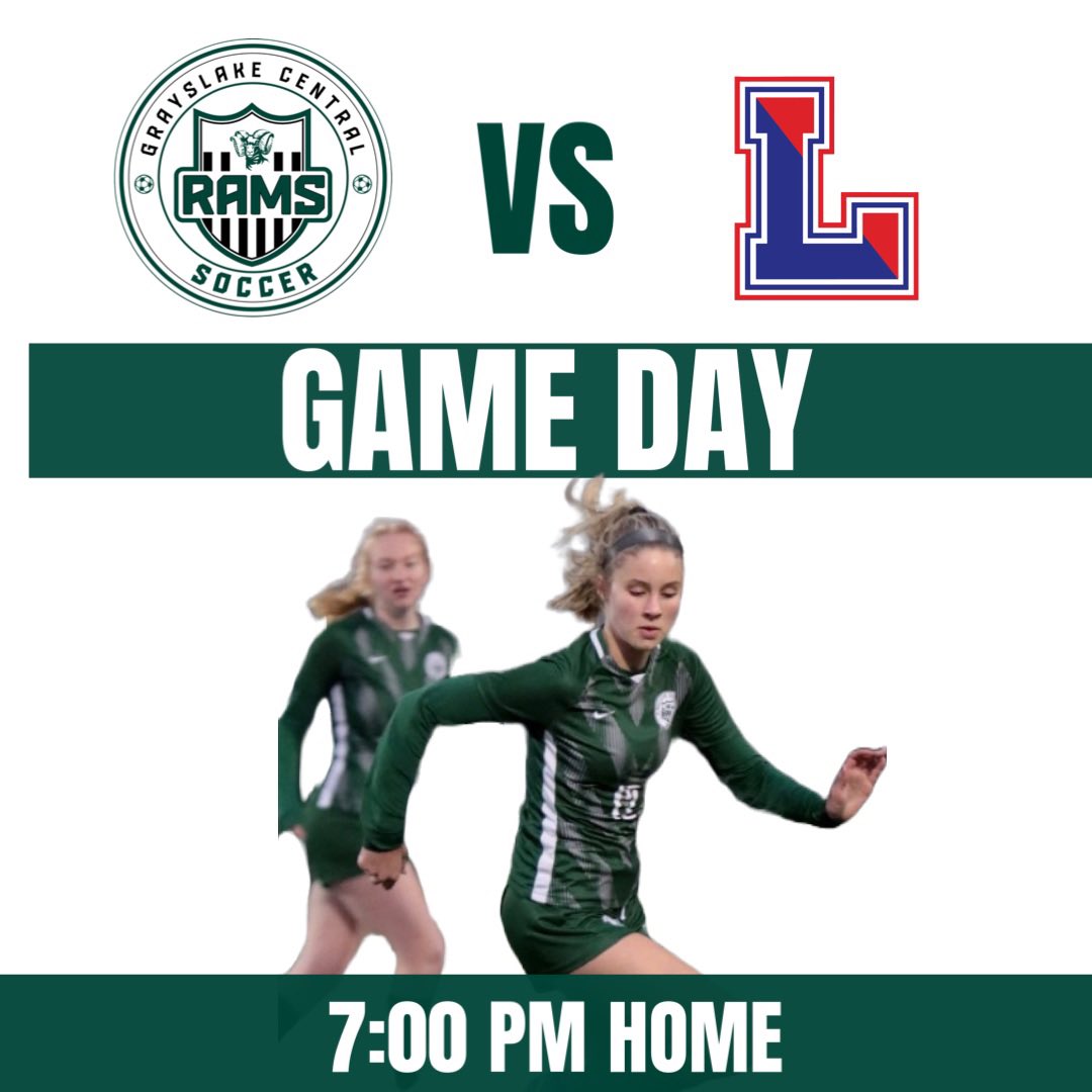 GCHSOCCER (@gchsoccer1) on Twitter photo CONFERENCE SHOWDOWN
RAMS vs Lakes both teams are 4-0 in conference play!! RAMILY we need you in the stands tonight to cheer us on!!! Game time 7 PM at HOME!!! <a href="/ChilandSoccer/">Chicagoland Soccer</a> <a href="/mhoffmannnn/">Madison Hoffmann</a> <a href="/GoGCHSRams/">GCHS Athletics</a> <a href="/GCBreakingNews/">GCHS Breaking News</a> CONFERENCE SHOWDOWN
RAMS vs Lakes both teams are 4-0 in conference play!! RAMILY we need you in the stands tonight to cheer us on!!! Game time 7 PM at HOME!!! <a href="/ChilandSoccer/">Chicagoland Soccer</a> <a href="/mhoffmannnn/">Madison Hoffmann</a> <a href="/GoGCHSRams/">GCHS Athletics</a> <a href="/GCBreakingNews/">GCHS Breaking News</a>