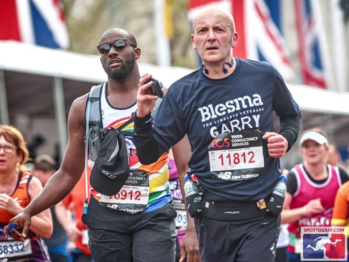 InventMoore's tweet photo. Great memories of running the #LondonMarathon for @Blesma https://t.co/Uaotopt5wt