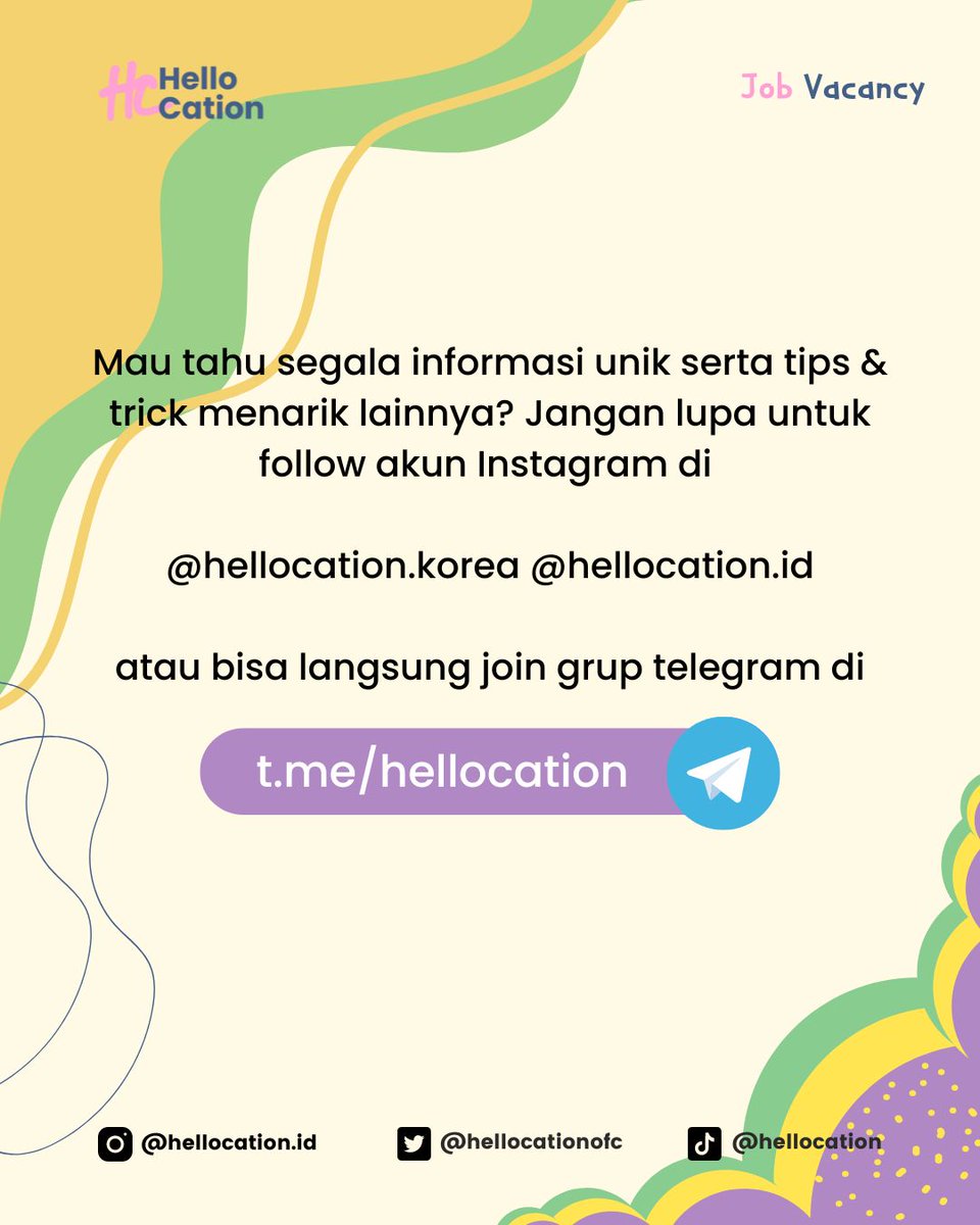 hellocationofc's tweet photo. 📌Follow us on:
Twitter: hellocationofc
Telegram: HelloCation_official
Tiktok: hellocation
Youtube : Hellocation

#Hellocation #HC #HCID #Trivia #Italia #Italy #workinItaly #kerjadiItaly #IndonesianinItaly #IndonesiaXItaly https://t.co/6MlKwxAJyG