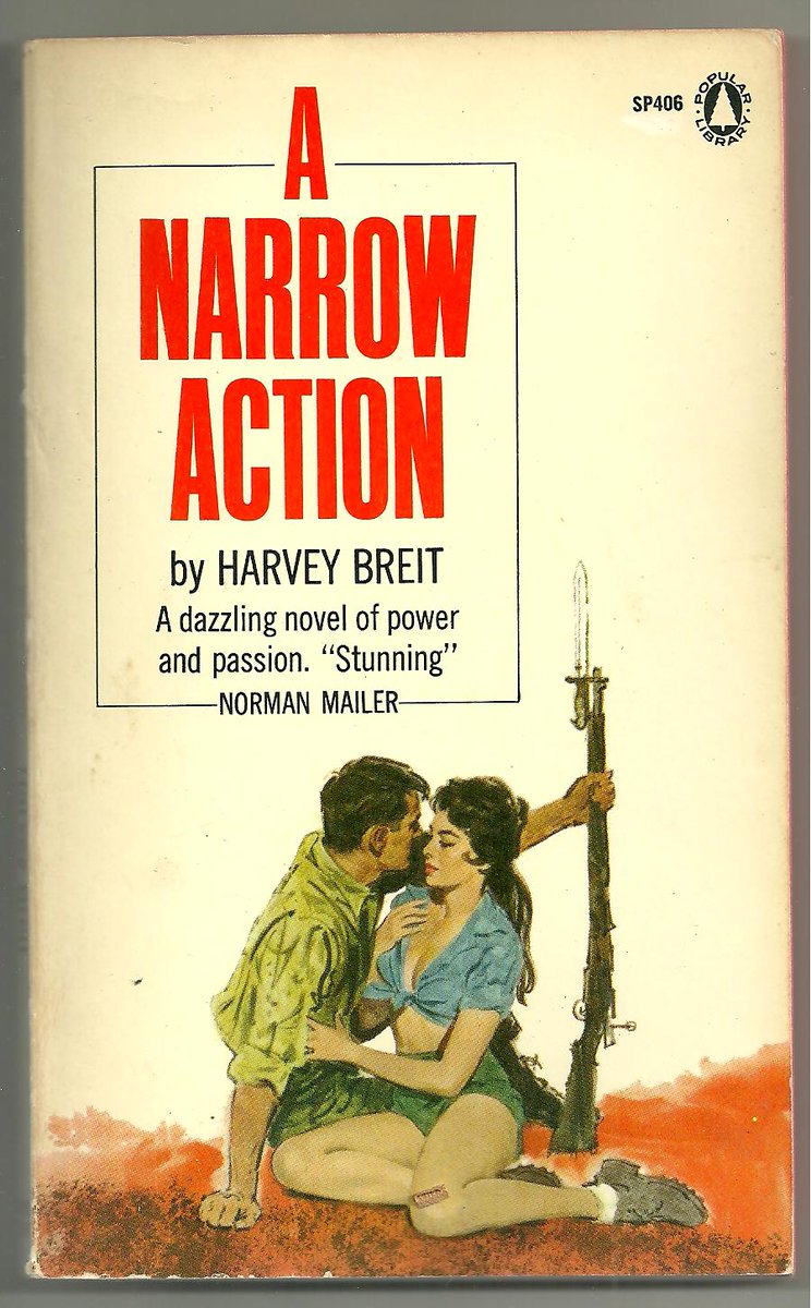 cmacfin's tweet photo. Check out this 1964 copy of the #novel A Narrow Action by #HarveyBreit. A #PopularLibrary pb about #Cuba and #Castro. In my #eBayStore for just $10.49 w/ free shipping. #Literature #HarveyBreit #LiteratureFiction #VintagePaperback #PopularLibrary https://t.co/hD5PvkOHdX