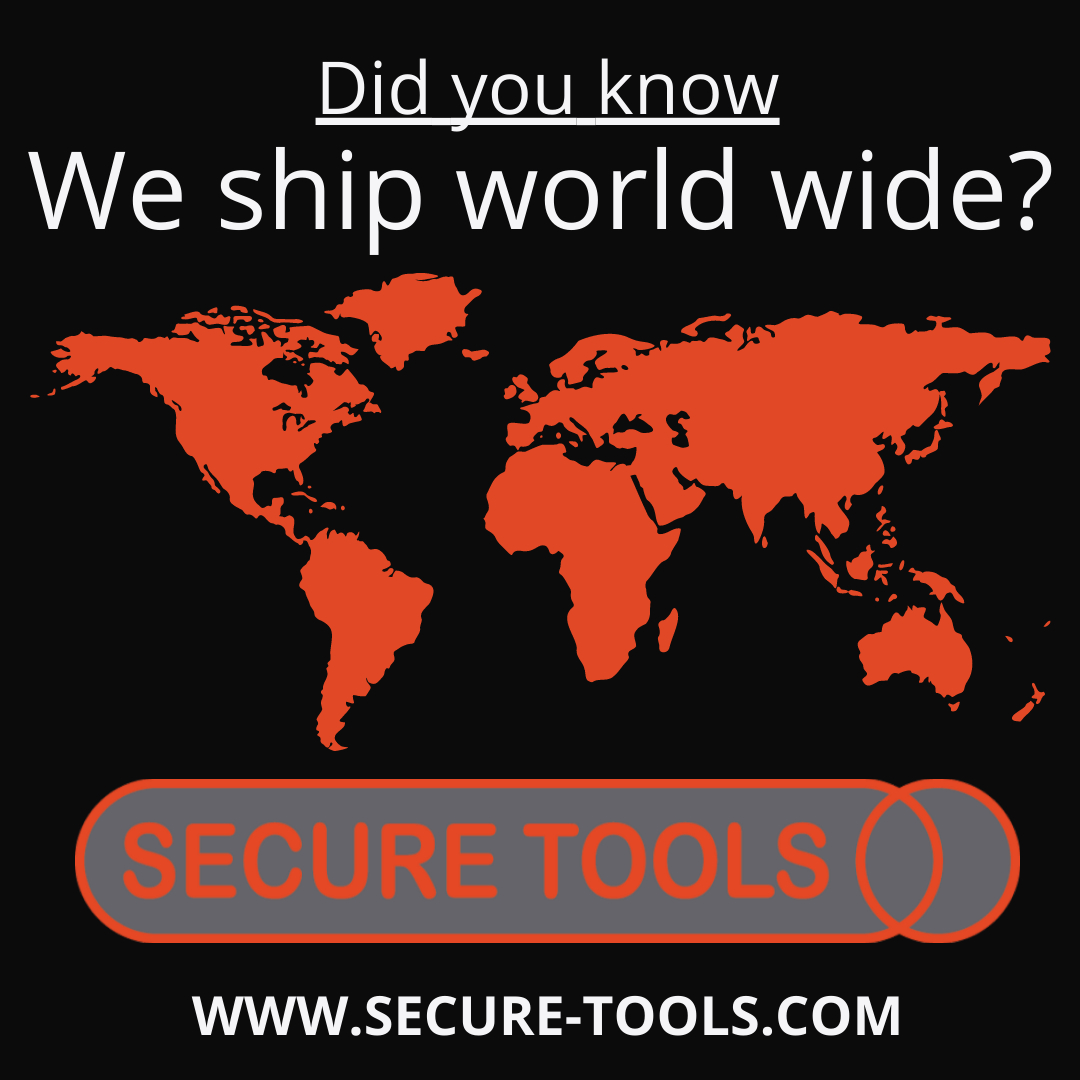 SecureTAHeight's tweet photo. At Secure Tools we aim to make your life as easy as possible, which means we will ship your tools to pretty much anywhere in the world. https://t.co/tAdP3LSqrU