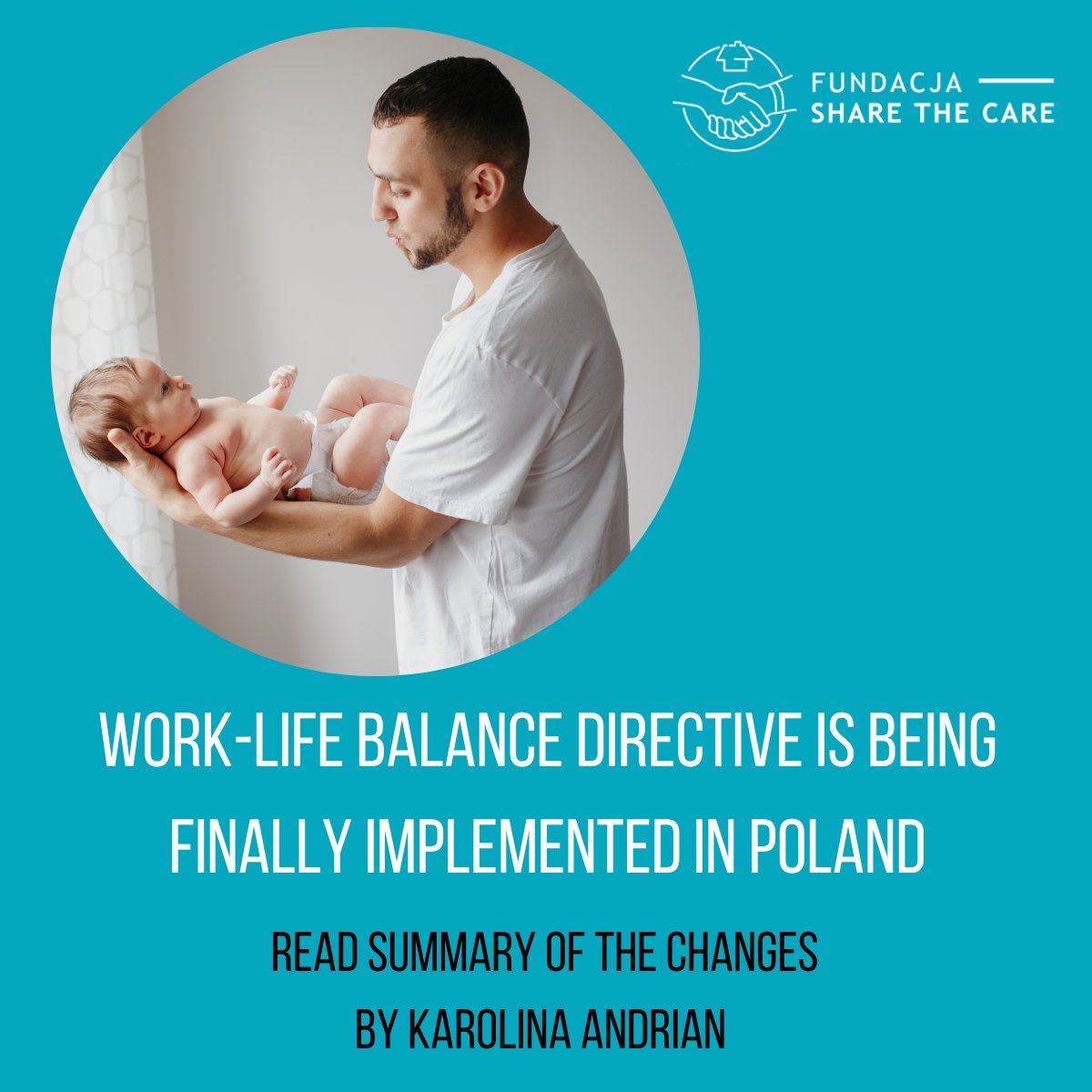 ⚖️The #WorkLifeBalancedirective is coming into force in Poland!

It is an important step towards recognising fathers as equal carers.

➡️Read the full break-down of this key change from our member Share the Care and learn more about their work here: bit.ly/3NjG22y