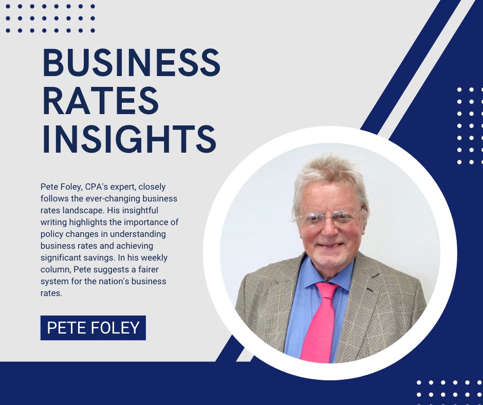 📢 Multi-site businesses: CPA can help you reduce your business rates! 💼📉 Get expert advice from our RICS-regulated team and save thousands. Read the full feature in our Business Rates Insights with Pete Foley: 
loom.ly/kjc3tcY
#businessrates #BusinessRatesRelief