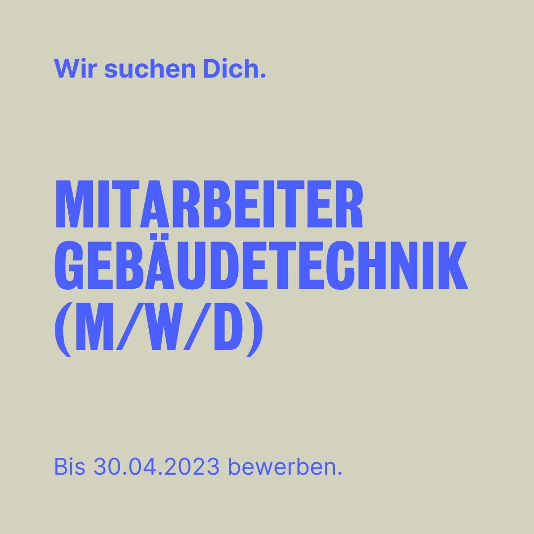 REMINDER: STELLENANGEBOT
Unser Team braucht Unterstützung! Wir freuen uns auf Deine Bewerbung als Mitarbeiter Gebäudetechnik (m/w/d) ➤ kunstmuseum-stuttgart.de/stellenangebote #Job #JobAlert #Stellenangebot #Museum #Stuttgart #KunstmuseumStuttgart #Gebäudetechnik #Elektronik #Stellenanzeige