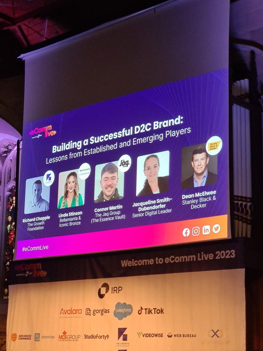 glowmetrics's tweet image. Very interesting panel around building a successfull D2C brands @eComm_Live

#ecommerce #ecommlive #d2c