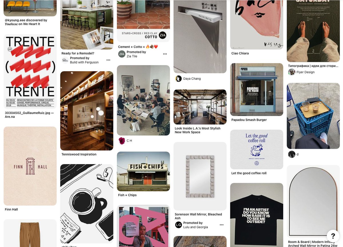 lwsdco's tweet photo. My @Pinterest homefeed is pushing 🔥 right now... https://t.co/JZSoWOytGw