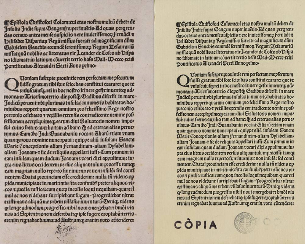 patrimonigencat's tweet photo. ✉️Pot una carta canviar el món?  En aquesta nova Història de Patrimoni descobrim el misteriós robatori d’un dels documents més interessants de la història de la humanitat: l'epístola de insulis nuper inventis.  

L'autor? Cristòfol Colom
El lloc dels fets? La @BiblioCatalunya

⬇️ https://t.co/5SEi8AduXd