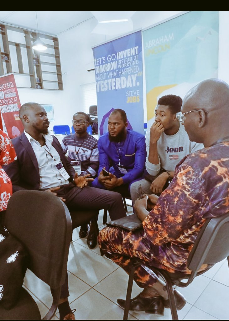 lilian_efobi's tweet image. Our delegates engaging in a brainstorming session on ways to tackle disinformation and misinformation online after watching a virtual session on @TechChange platform.

#TeamBluemedia
#GDDF2023 
#GDDFNigeria 
#USAID 
#Chemonics 
#Deloitte 
#TechChange 
#DAIGlobal 
#Google