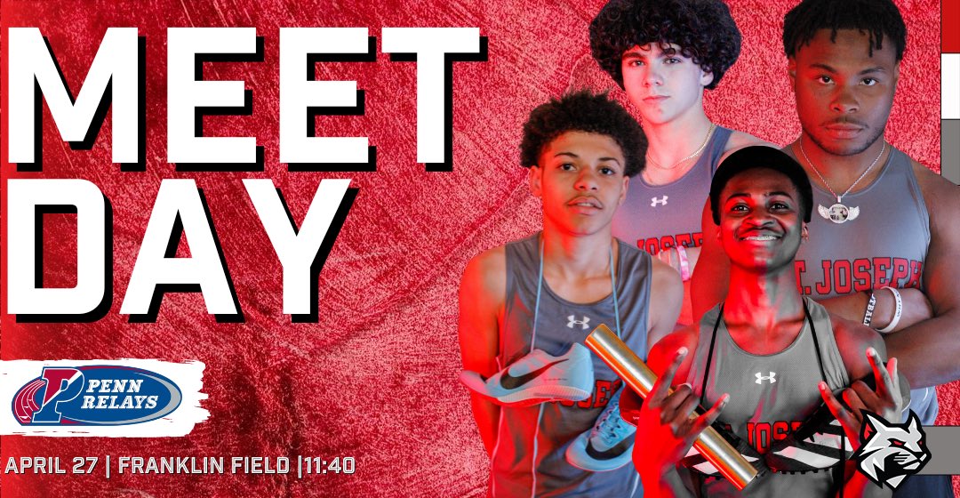 SJA_TF's tweet photo. IT’S PENN RELAYS DAY‼️ Good Luck to our Boys 4x100 team as they take on the World Stage‼️ #FaithFamilyFuture https://t.co/XxgM7o58Lj