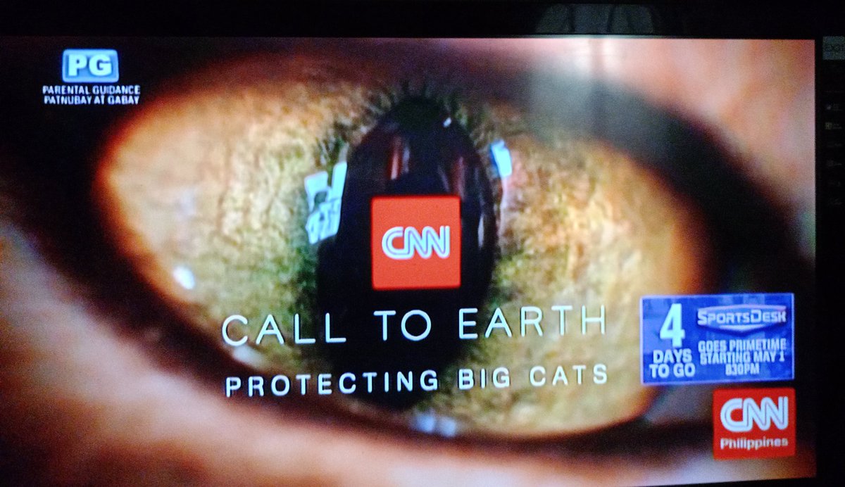 NW #CallToEarth : Protecting Big Cats 
@cnni @cnnasiapr @cnnphilippines #CNNPhilippines