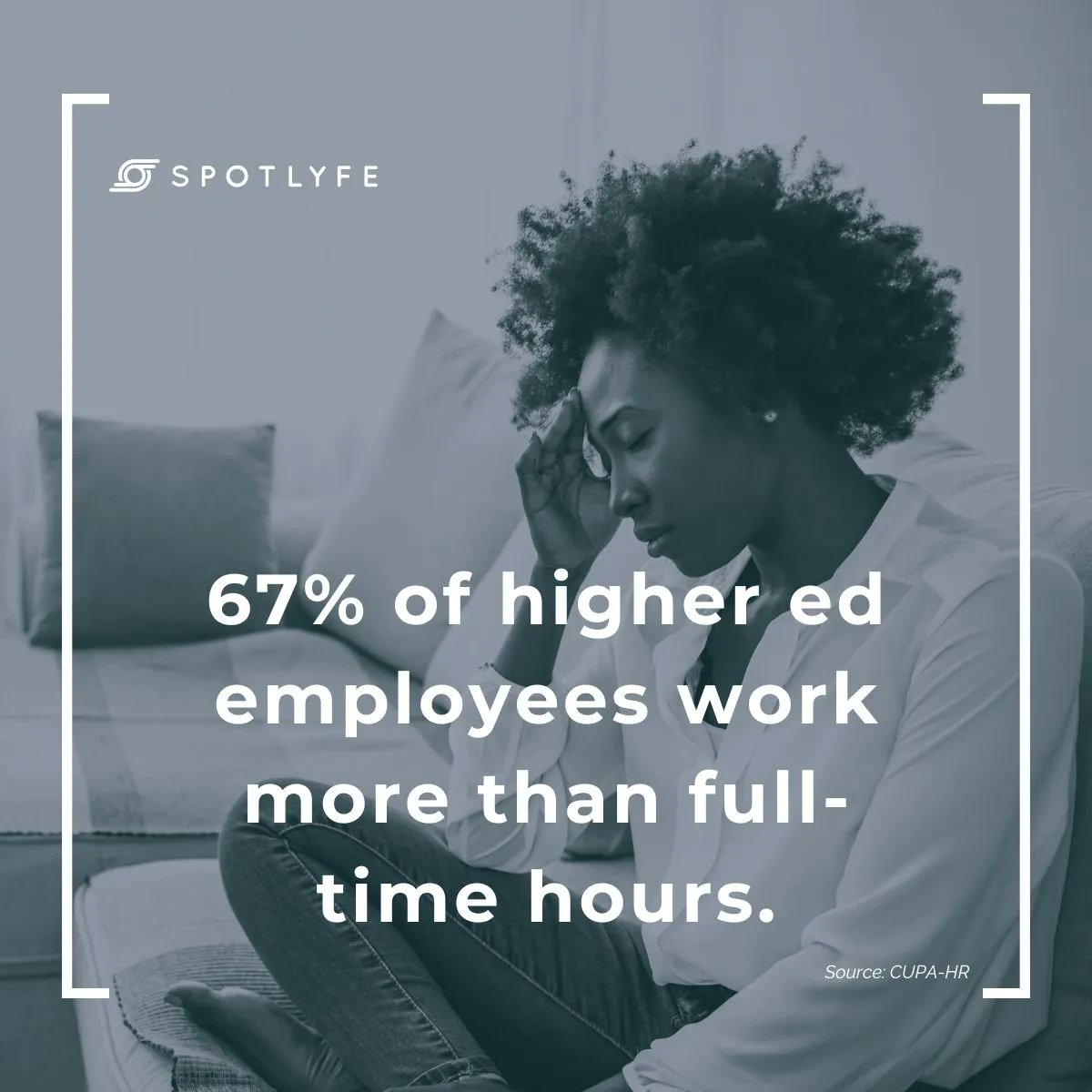 thespotlyfe's tweet photo. With little time to rest and recover, university faculty and staff are burning out, and many of them are considering quitting because of it.

Explore the causes behind burnout on campus &amp; learn what you can do to prevent burnout for yourself &amp; your team.

https://t.co/oGqKNcFAtB https://t.co/EUpmIijljP