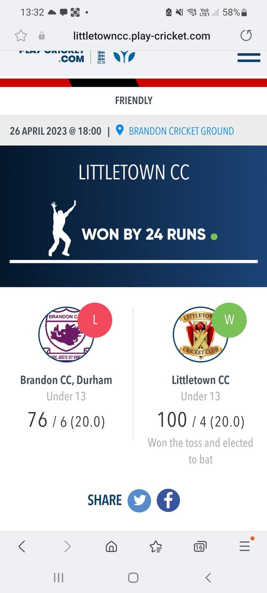 Littletown CC tweet media
