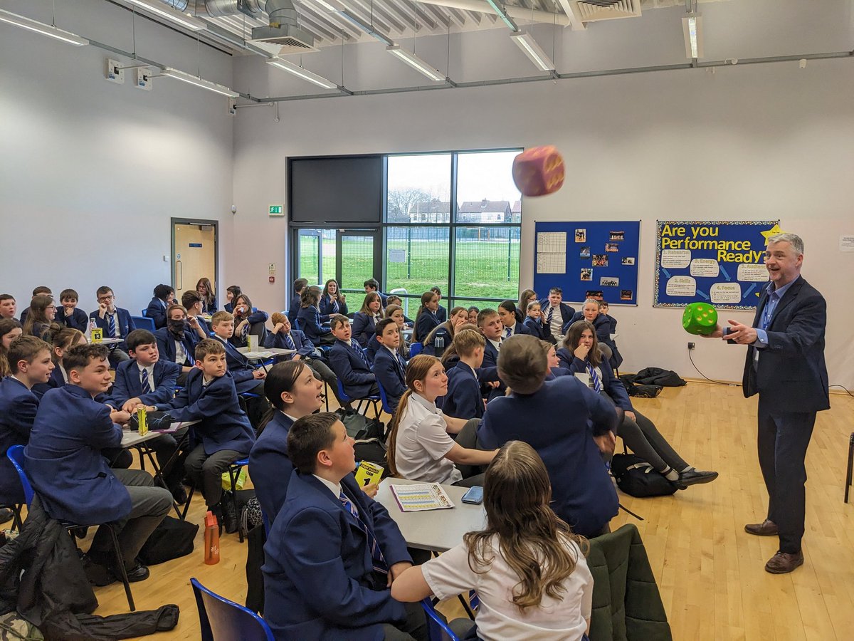 Miss_PerryDNA's tweet photo. A brilliant Y8 Enterprise workshop today from @BrightFuturesX . So great to see our students engaged and enjoying our Enterprise curriculum @nieperacademy #aspire #Endeavour #succeed https://t.co/tr2U8nnyrj